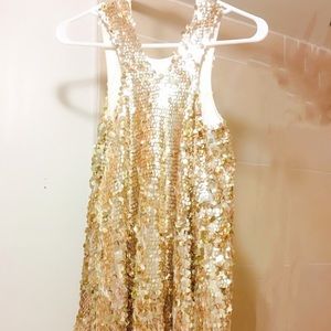 Sexy Guess Golden Dress XS